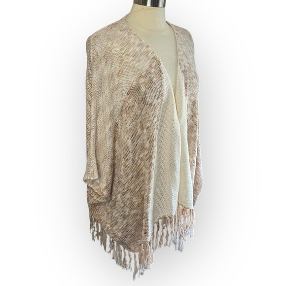 NWT SADIE & SAGE New Energy Fringe Cardigan, One Size Fits All - Picture 5 of 9